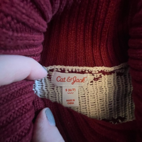 CAT & JACK Kids Sweater, size Small (6/7) - Picture 3 of 3